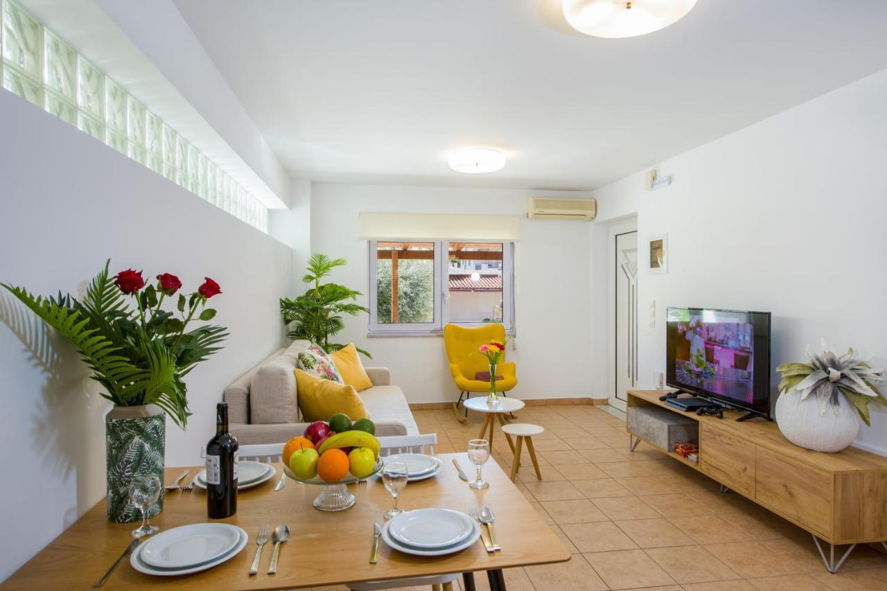 Manolia Dream Apartment 30M To The Beach Agia Marina 외부 사진
