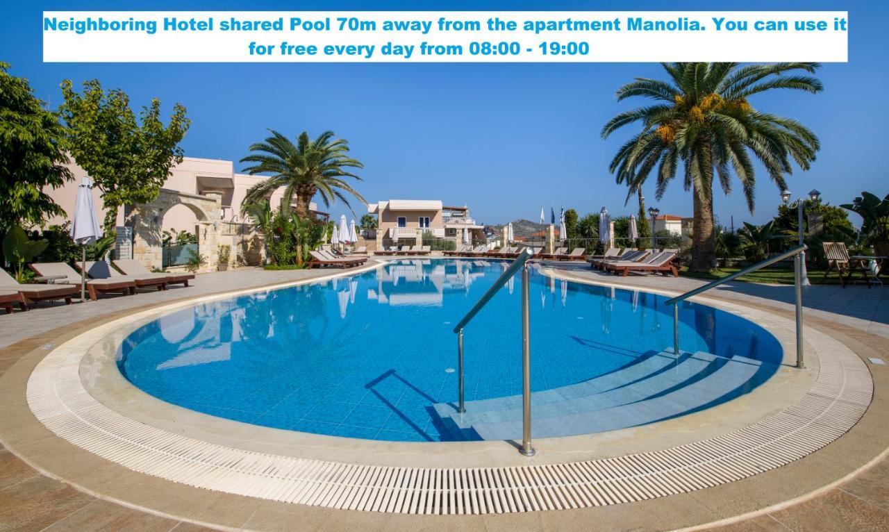 Manolia Dream Apartment 30M To The Beach Agia Marina 외부 사진